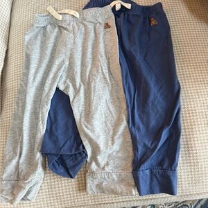 Baby Gap two pack cozy sweatpant leggings 18-24